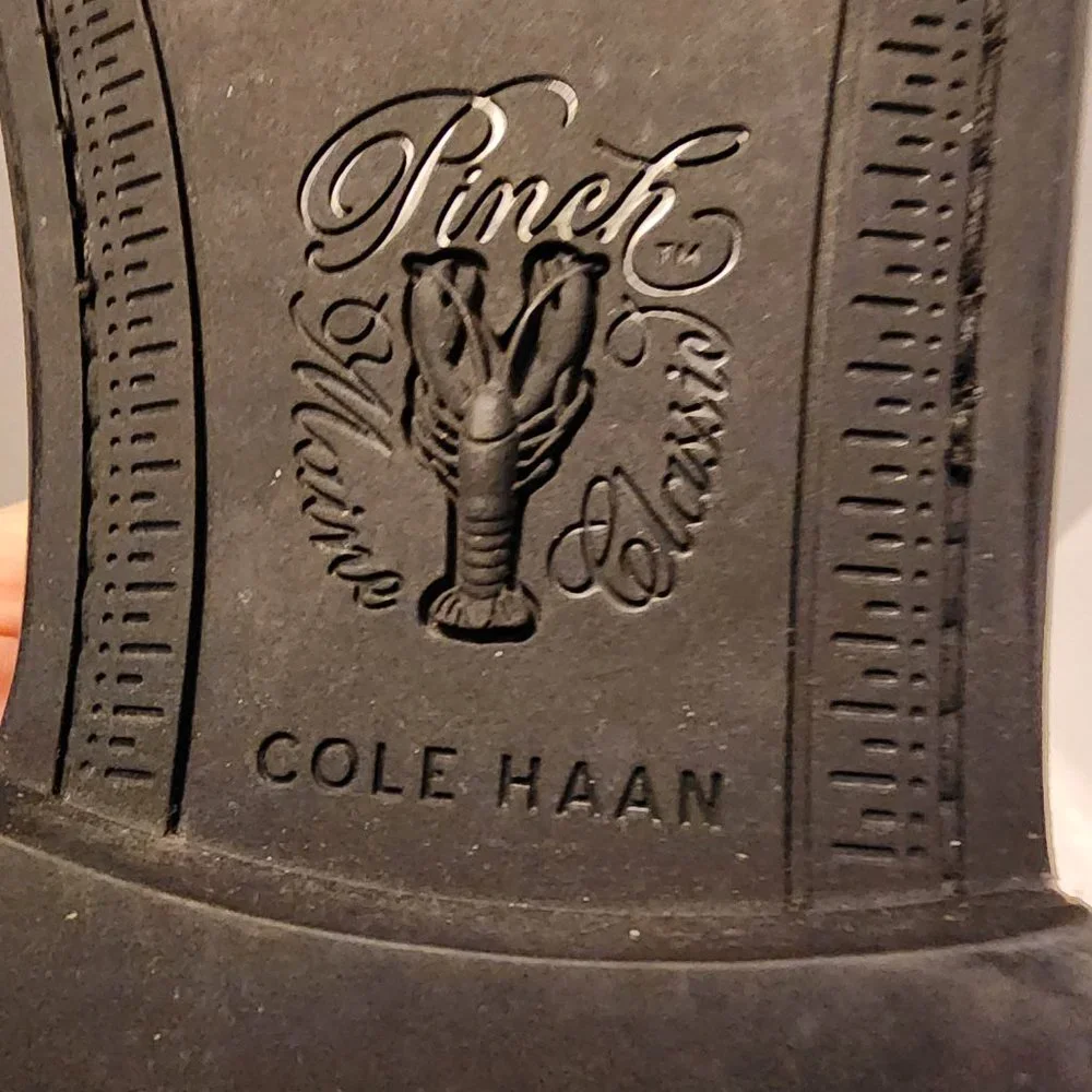 NWOT! Unworn Cole Haan Grand OS Pinch Dark Blue-Black Loafer Men' Size 11 M - Picture 7 of 10